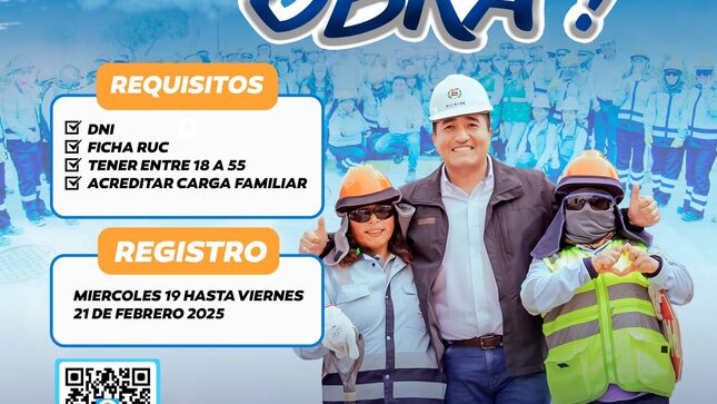  Mediante el programa “Mujeres a la obra” se generarán 140 puestos de trabajo para mujeres con carga familiar.