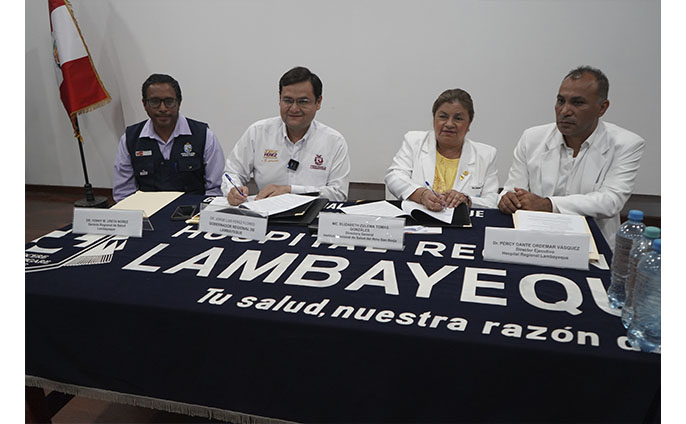 FOTO Fortalecen atención del Hospital Regional Lambayeque