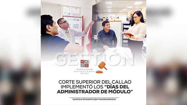 Corte Superior de Justicia del Callao implementó el “Día del Administrador de Módulo”
