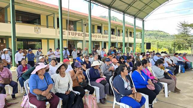 Alcalde de La Convención emprendió proceso de plantación de café especial en el sector de Huayanay como parte del proyecto café