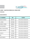 Vista preliminar de documento CURSO AUDITOR INTERNO DEL CODIGO PBIP - 09 Y 10 DE AGOSTO DE 2018 - CALLAO