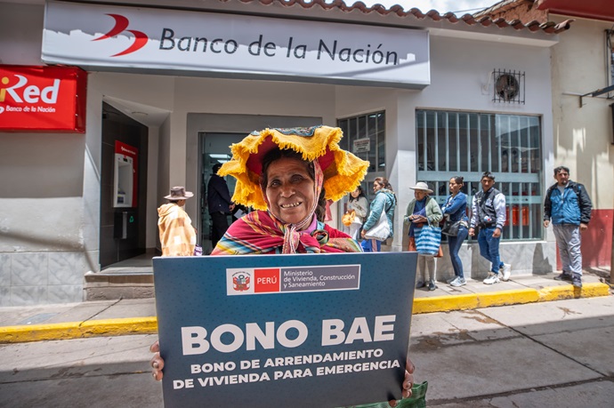 Ministerio de Vivienda entregará bonos para familias que perdieron su vivienda por lluvias en Amazonas, Apurímac, Cajamarca y Pasco