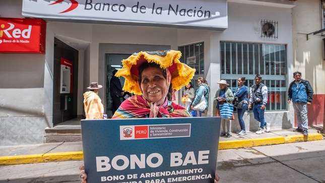 Ministerio de Vivienda entregará bonos para familias que perdieron su vivienda por lluvias en Amazonas, Apurímac, Cajamarca y Pasco 