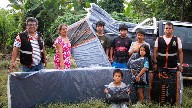 Apoyo Humanitario A Familia Afectada Por Inundación