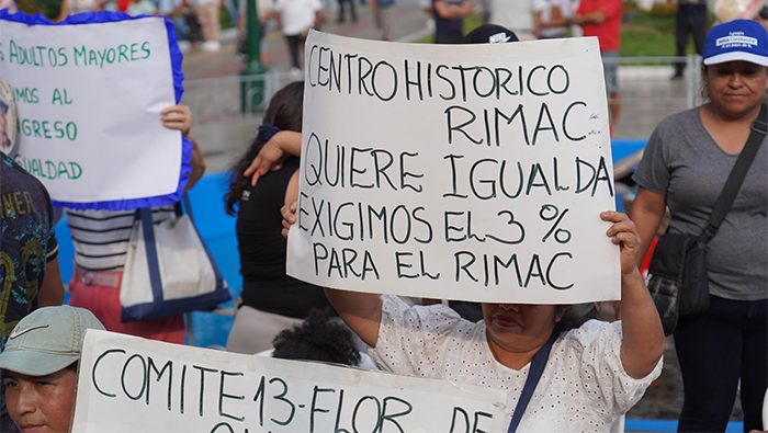 la discriminación y exclusión de la Ley Nº 31980 por la cual al Rímac le quitan el beneficio de la obtención del 3%