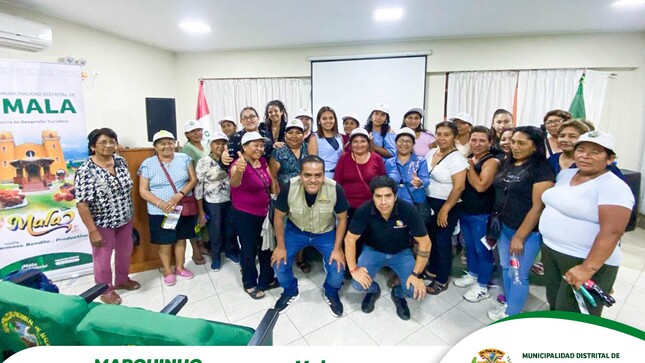 Se llevó a cabo con éxito la capacitación organizada por la Dirección de Comercio Exterior y Turismo (DIRCETUR). Este evento se fue un espacio de aprendizaje y desarrollo, impulsando la capacitación de los emprendedores y operadores turísticos locales. 
¡Un paso más hacia el crecimiento y fortalecimiento del sector en nuestra comunidad!
𝙈𝙖𝙡𝙖, 𝙪𝙣𝙖 𝙣𝙪𝙚𝙫𝙖 𝙝𝙞𝙨𝙩𝙤𝙧𝙞𝙖 🌄