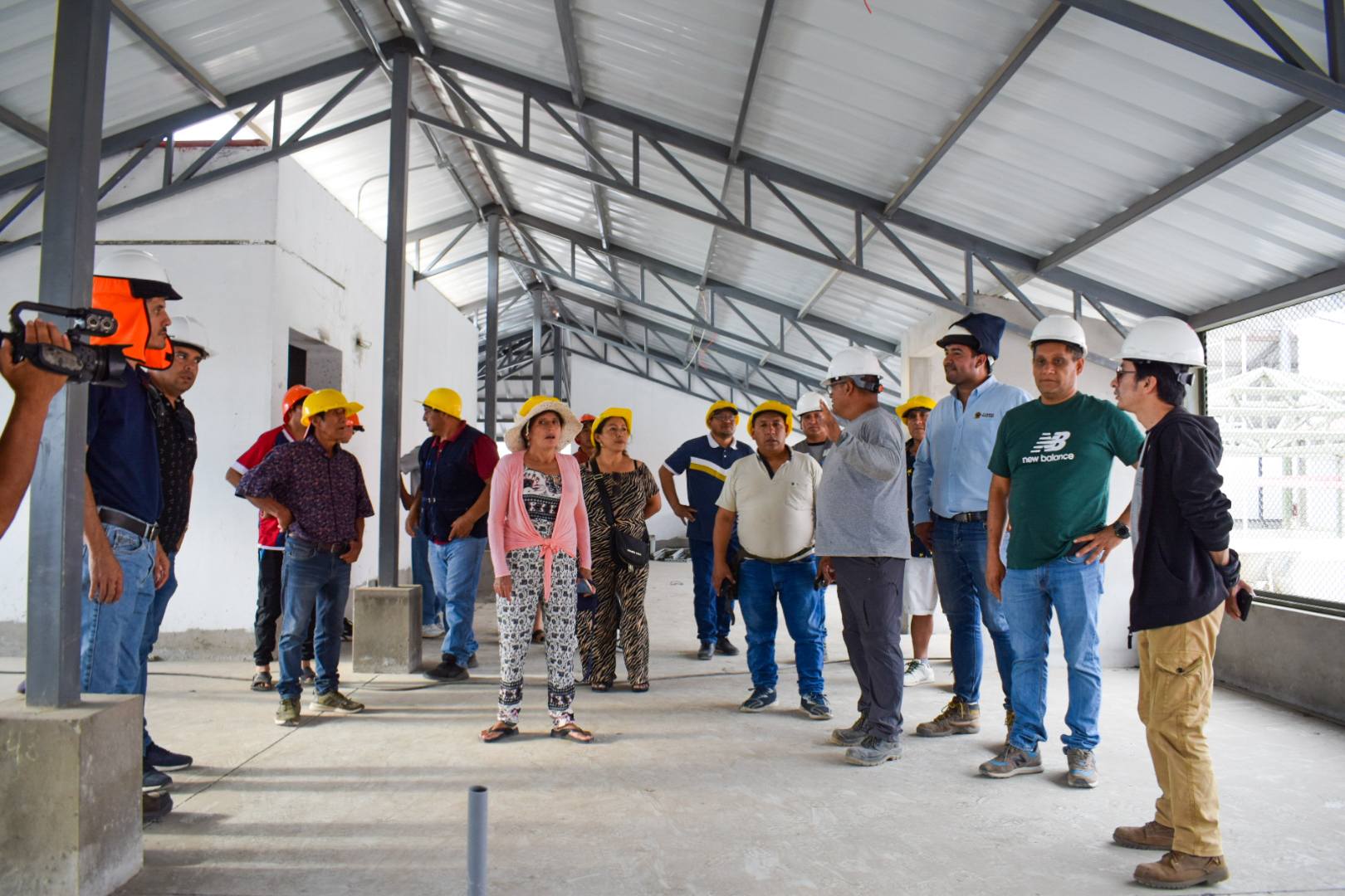 Explicación del avance de obra