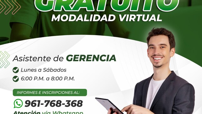 ✍ La Municipalidad de MALA , en coordinación con el Instituto de Formación Empresarial Avanzys te invita a participar en nuestro curso gratuito:
➡ INSCRÍBETE AQUÍ: https://forms.gle/zPzxApheFq8jJ6Y69
🗓 INICIO: 03 de marzo
🕰 Duración: 6 sesiones
👨🏻‍💻 Clases 100% online en vivo a través de meet.
🕐 Horario:  Lun-Mar-Mier-Juev-Vier-Sab-/ 06:00 pm a 8:00 pm
📚 Curso gratuito, con certificación opcional.🔰
🩵 Participa Ya!! #EnAvanzysCreceSinLímites