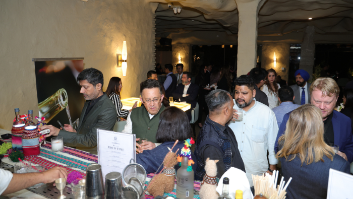 Realización del evento “Pisco Time: La Ruta del Pisco” en Nueva Delhi