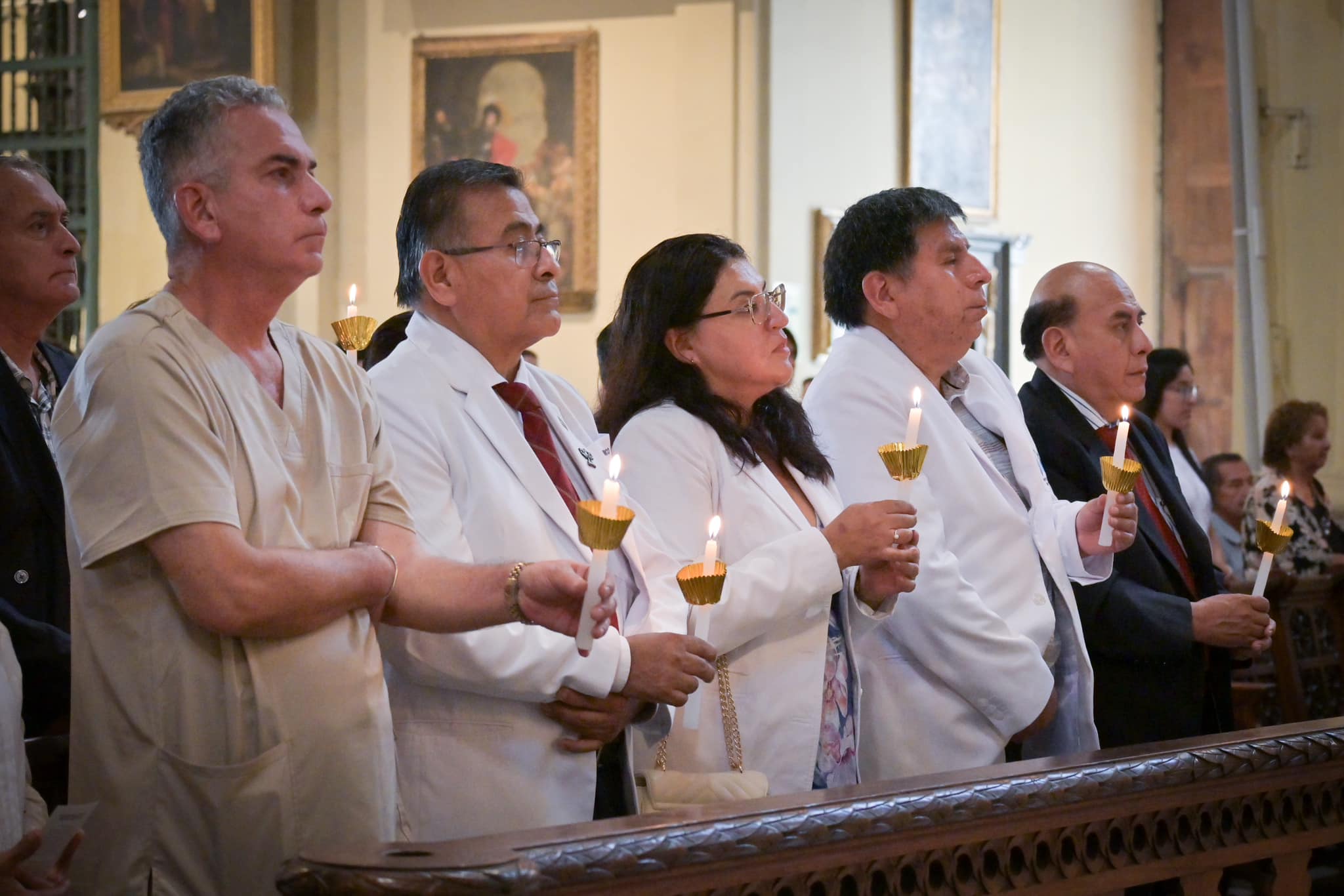 Ceremonia Religiosa por los 150 años del Hospital Nacional Dos de Mayo 
