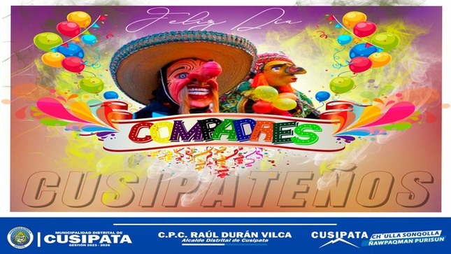 Feliz día compadres 