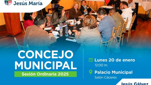 🗓 Lunes 20
🕖 12:00 m.
📍 Palacio Municipal