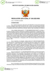 Vista preliminar de documento Resolución Jefatural Nº 0040-2025-INIA