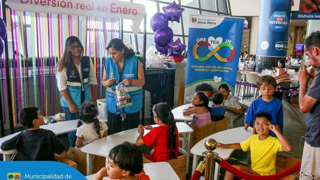 Nos aliamos con el CC. Real Plaza Salaverry para promover la nueva ordenanza municipal sobre atención preferente para personas con Trastorno del Espectro Autista (TEA). 👏
Además, disfrutamos de una hermosa jornada en “El Rincón de la Calma”, donde los pequeños aprendieron, junto a las psicólogas de OMAPED, a crear recursos de regulación emocional como botellas de la calma y pelotas sensoriales antiestrés. 🙌
Porque juntos construimos espacios más empáticos y accesibles para todos.