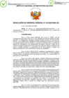 Vista preliminar de documento Resolución de Gerencia General N° 0010-2025-INIA-GG