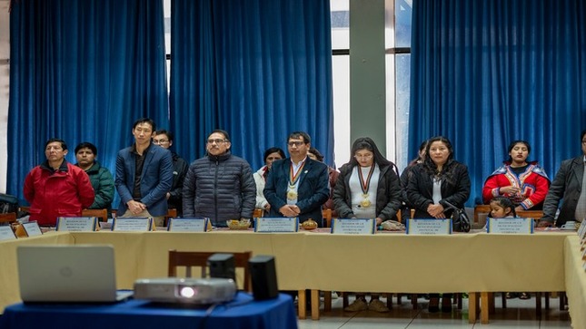 Municipalidad Distrital de Cusipata celebra con Exito el foro Intercultural con la embajada de Canada