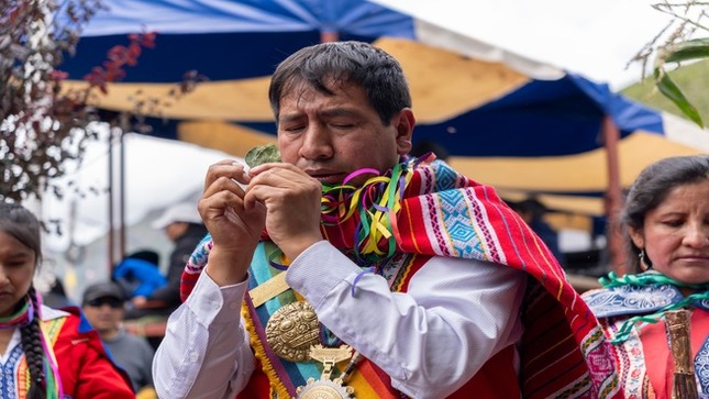 Celebración del Capulí Raymi una fiesta tradicional con presentación de Danzas Foklóricas