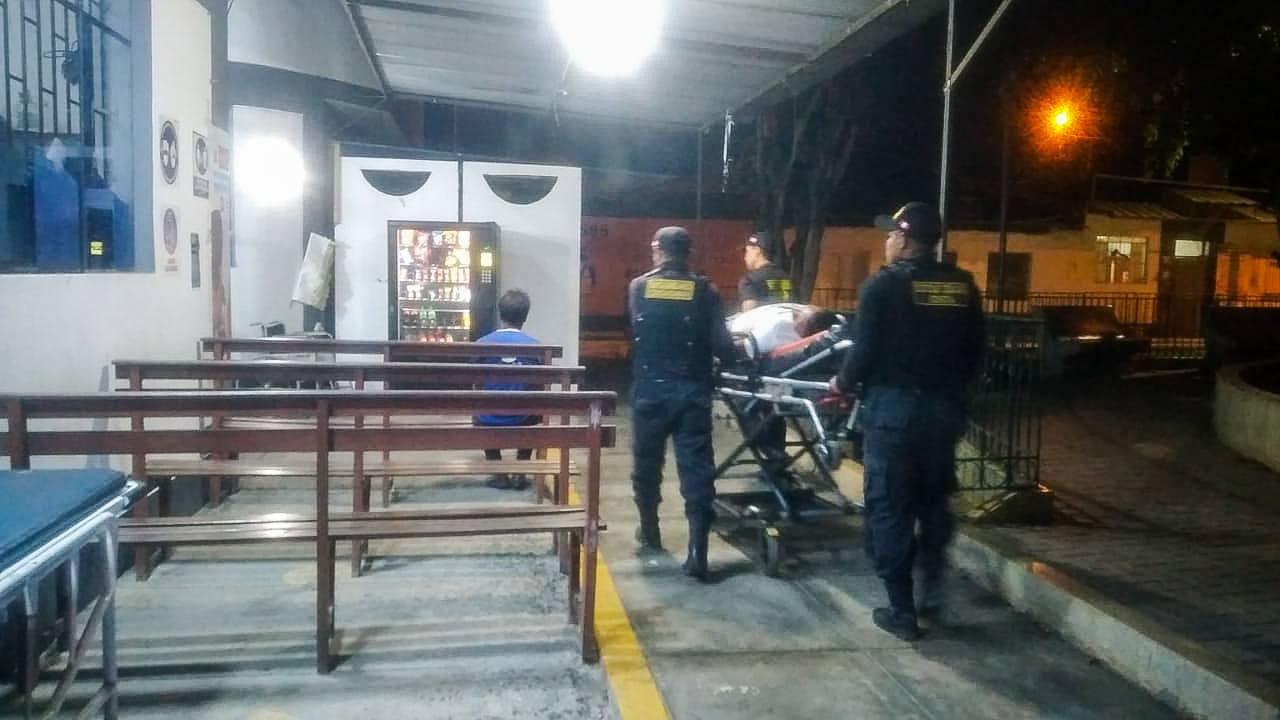 Serenazgo ingresa a paciente al establecimiento de salud más cercano