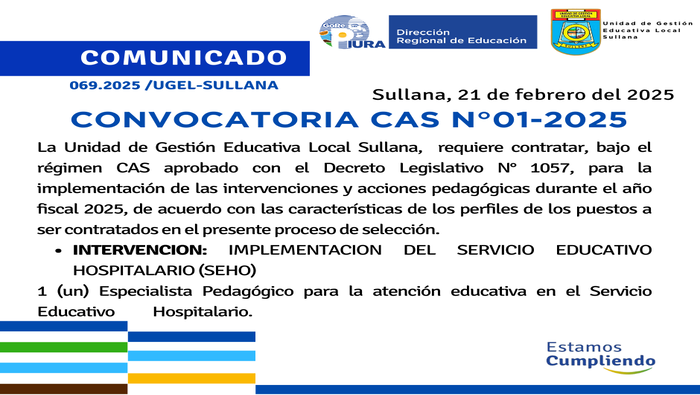 Comunicado N°69-2025