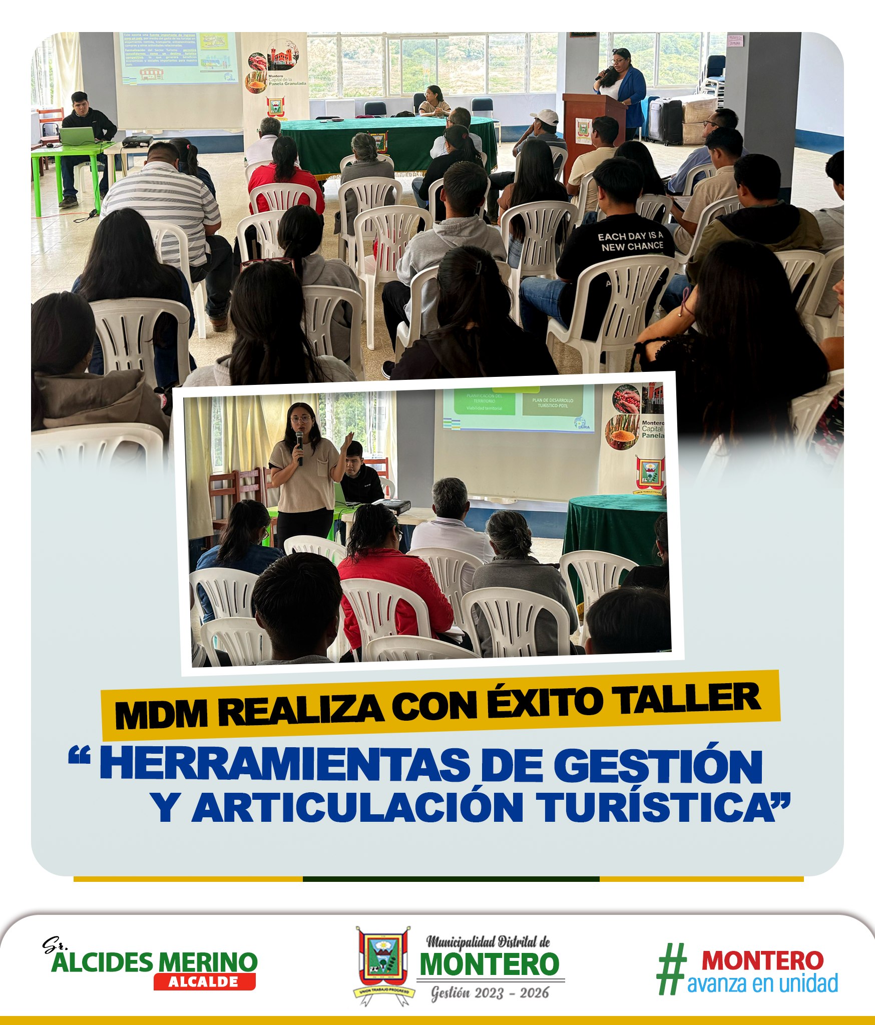 MDM Realiza con Éxito "Taller de Herramientas de Gestión y Articulación Turística"