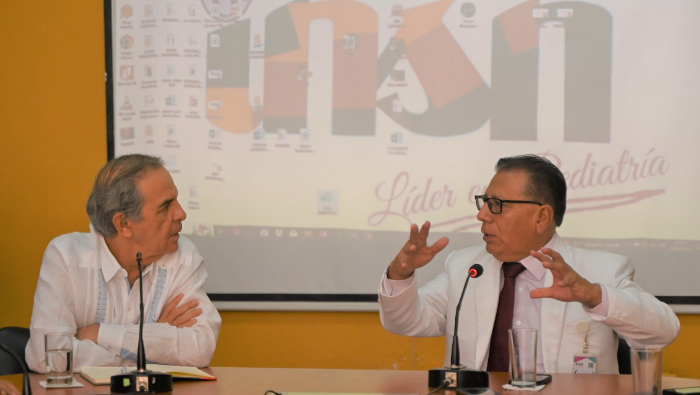 Congresista Roberto Chiabra se reunió con el director general del Instituto Nacional de Salud del Niño
