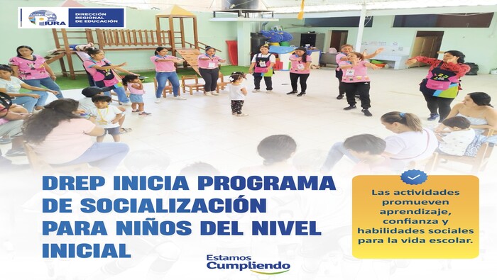 Dirección Regional de Educación de Piura inicia programa de socialización