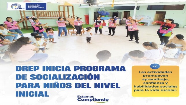 Dirección Regional de Educación de Piura inicia programa de socialización