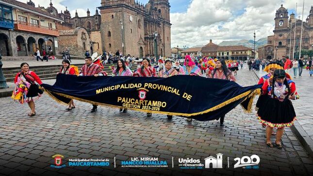 Archivo JPG La Delegación de Paucartambo Participó en el Lanzamiento del Qhaswa Raymi 2025
