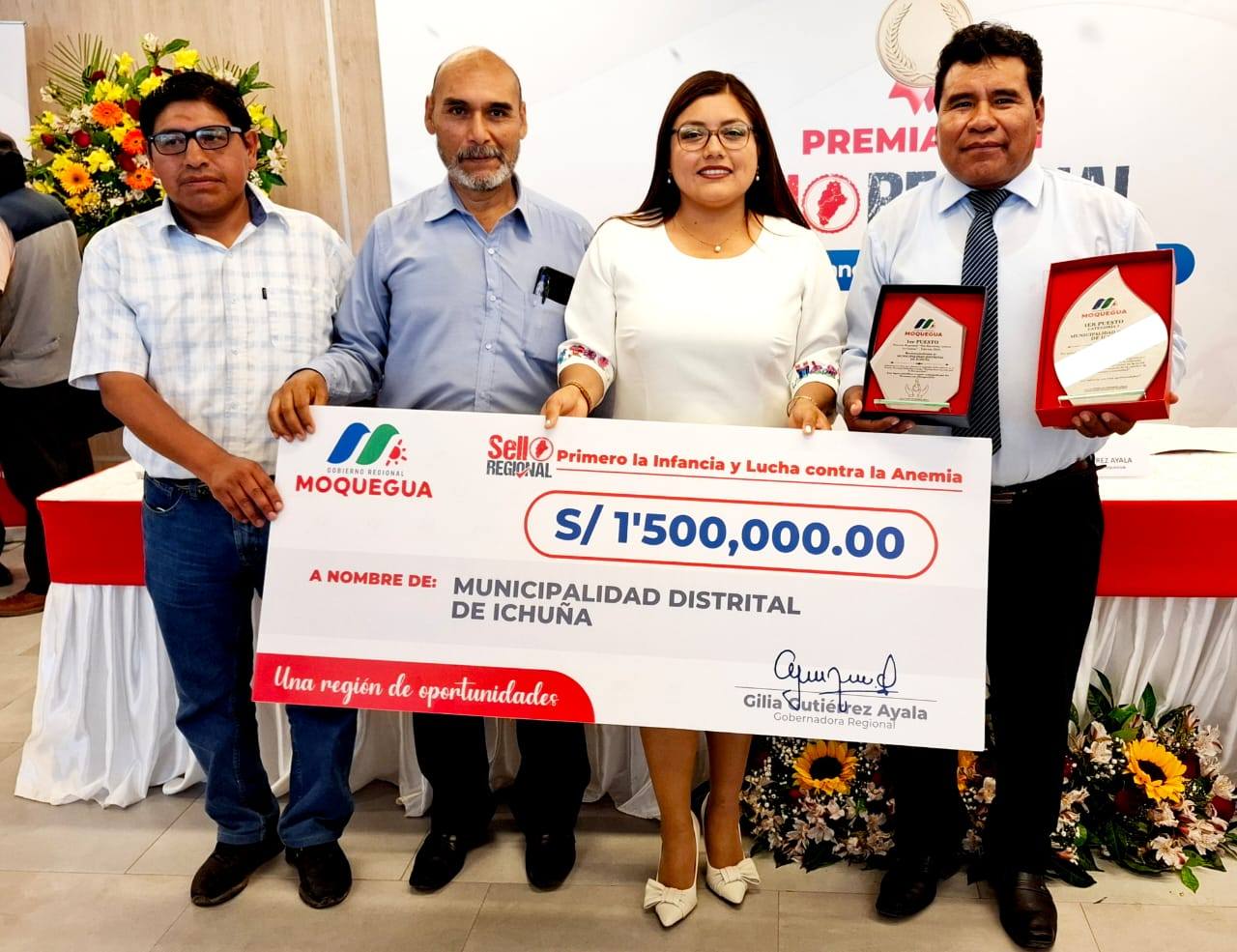 ICHUÑA RECIBE el SELLO REGIONAL EDICION 2024