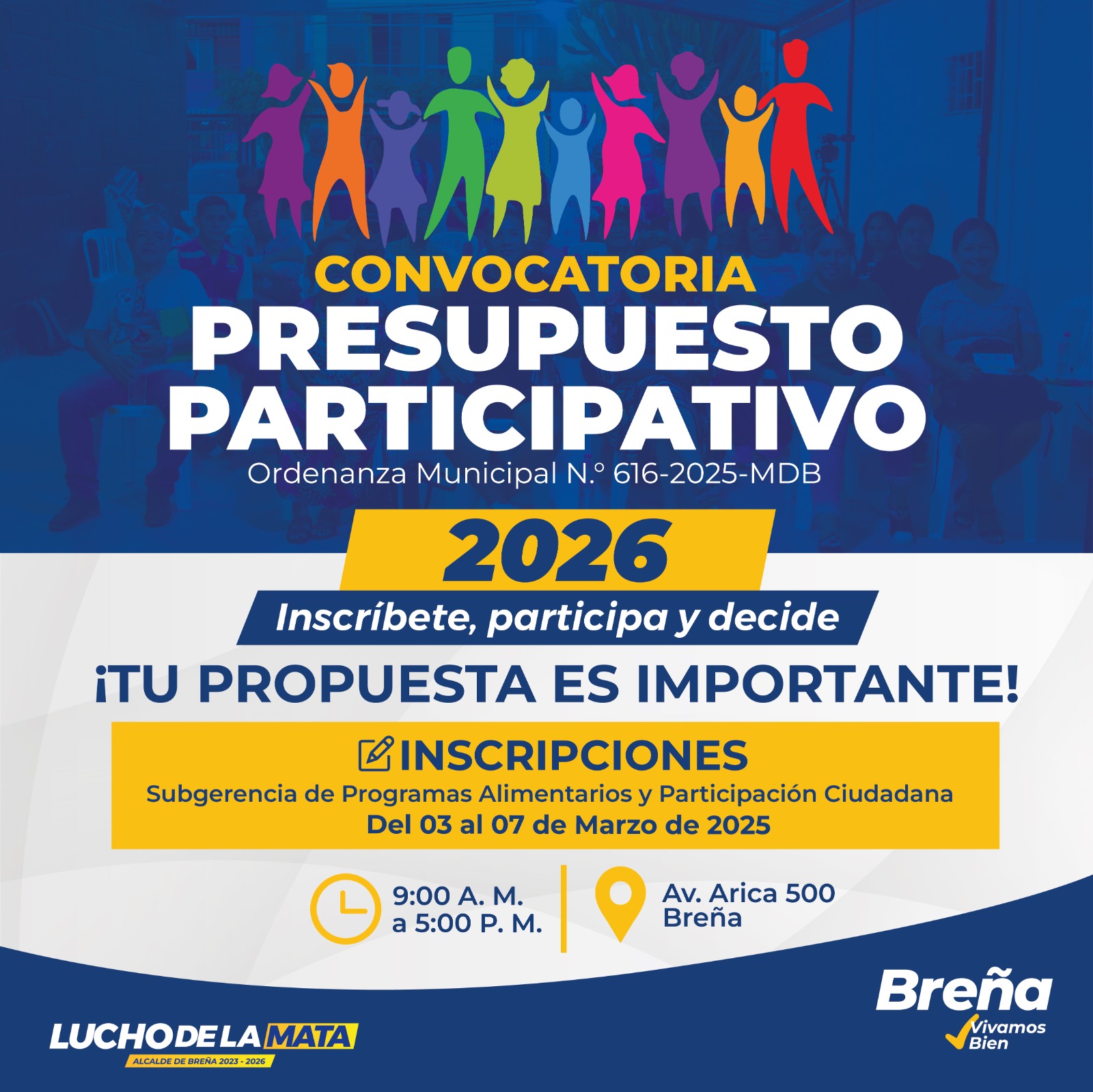 Presupuesto Participativo 2026