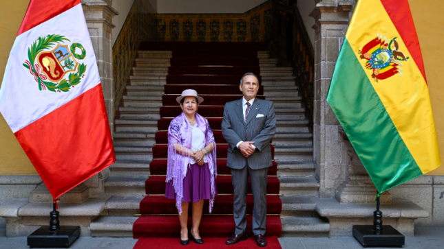 Encuentro de cancilleres del Perú y Bolivia en Lima
