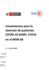Vista preliminar de documento RD N° 000057-2020-DG-INSNSB Lineamientos para la atencion de pacientes COVID