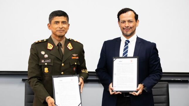 Suscripción de adenda de convenio entre el Ceplan y la Escuela Superior de Guerra del Ejército – Escuela de Postgrado (ESGE-EPG) 