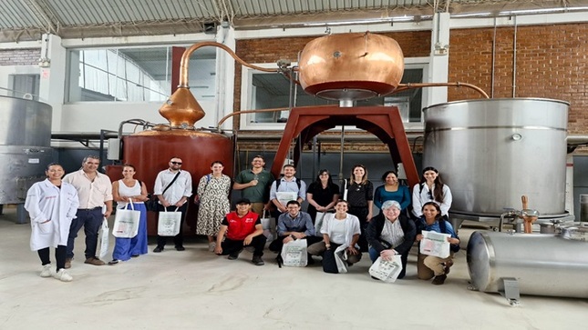 Visita de delegación de Uruguay 