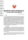 Vista preliminar de documento RDE N° 016-2025-MINEDU-VMGI-PRONABEC