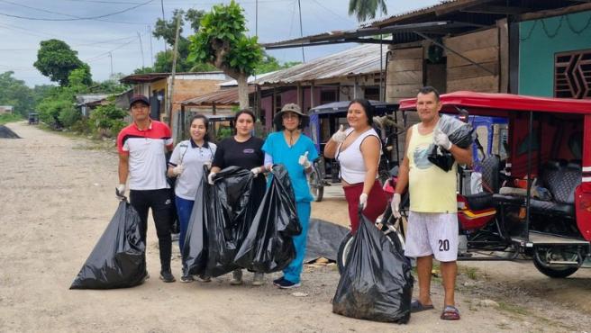 Unidos contra el dengue eliminan 76 toneladas de potenciales criaderos en Bellavista y Mariscal Cáceres-