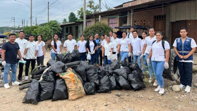 Unidos contra el dengue eliminan 76 toneladas de potenciales criaderos en Bellavista y Mariscal Cáceres-