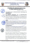 Vista preliminar de documento ACUERDO DE CONCEJO MUNICIPAL N° 011-2025-CM-MPCH-C