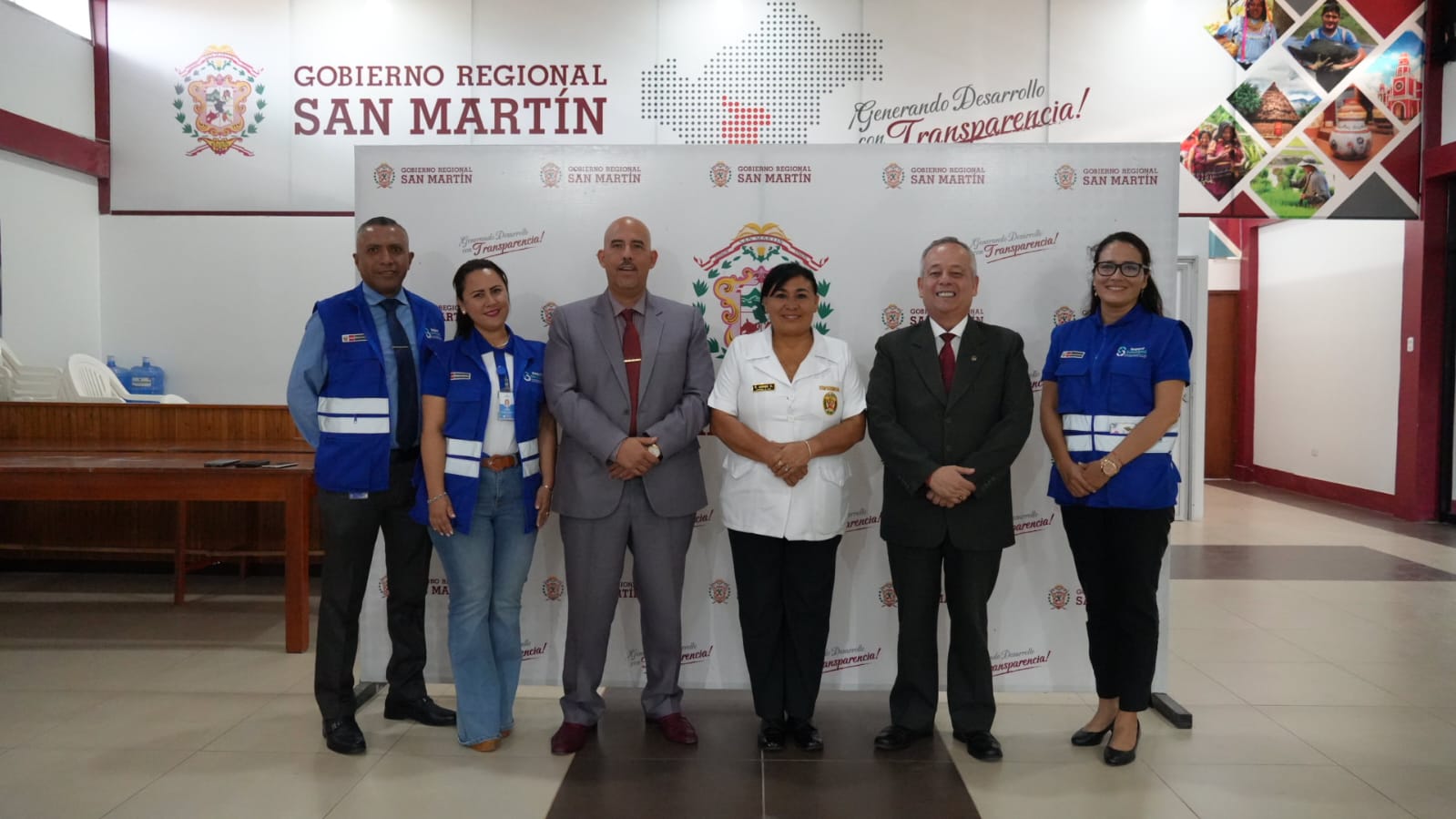 Seguro Saludpol firma convenio con Gore San Martín