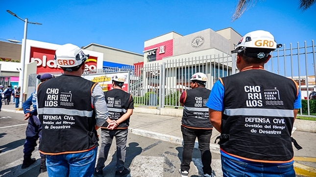 Inspección a la infraestructura del centro comercial Real Plaza de Guardia Civil 