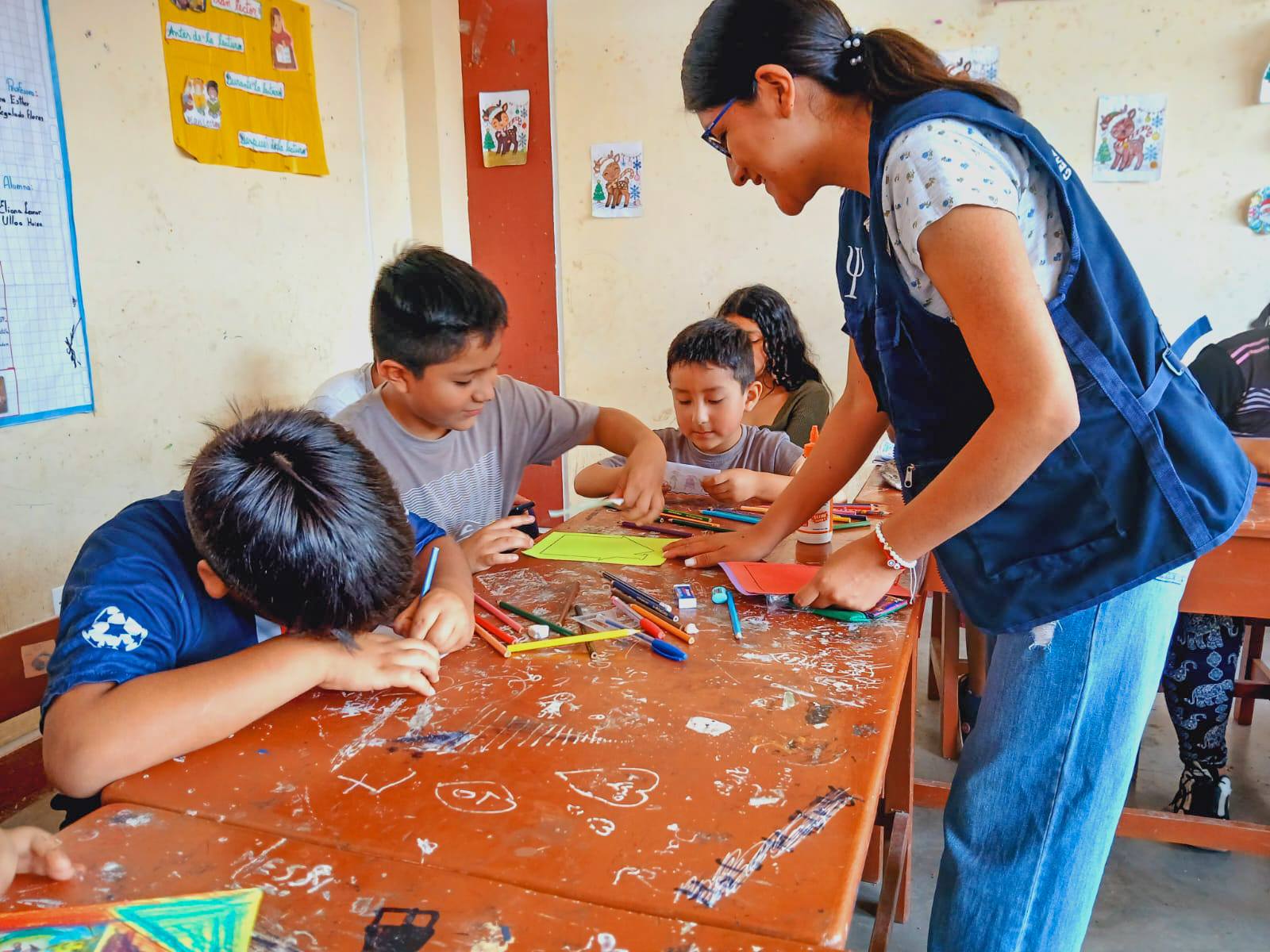 Asesoría personalizada de la psicóloga municipal a los pequeños de las vacaciones útiles 2025