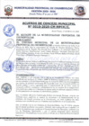 Vista preliminar de documento ACUERDO DE CONCEJO MUNICIPAL N° 010-2025-CM-MPCH-C