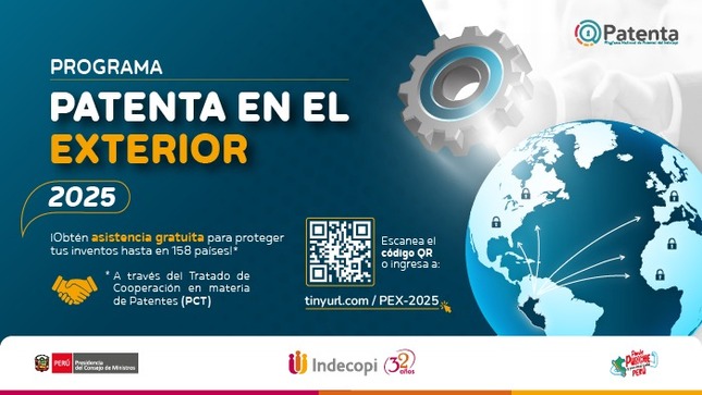Indecopi impulsa la internacionalización de inventos peruanos con asesoría gratuita para proteger patentes en el extranjero
