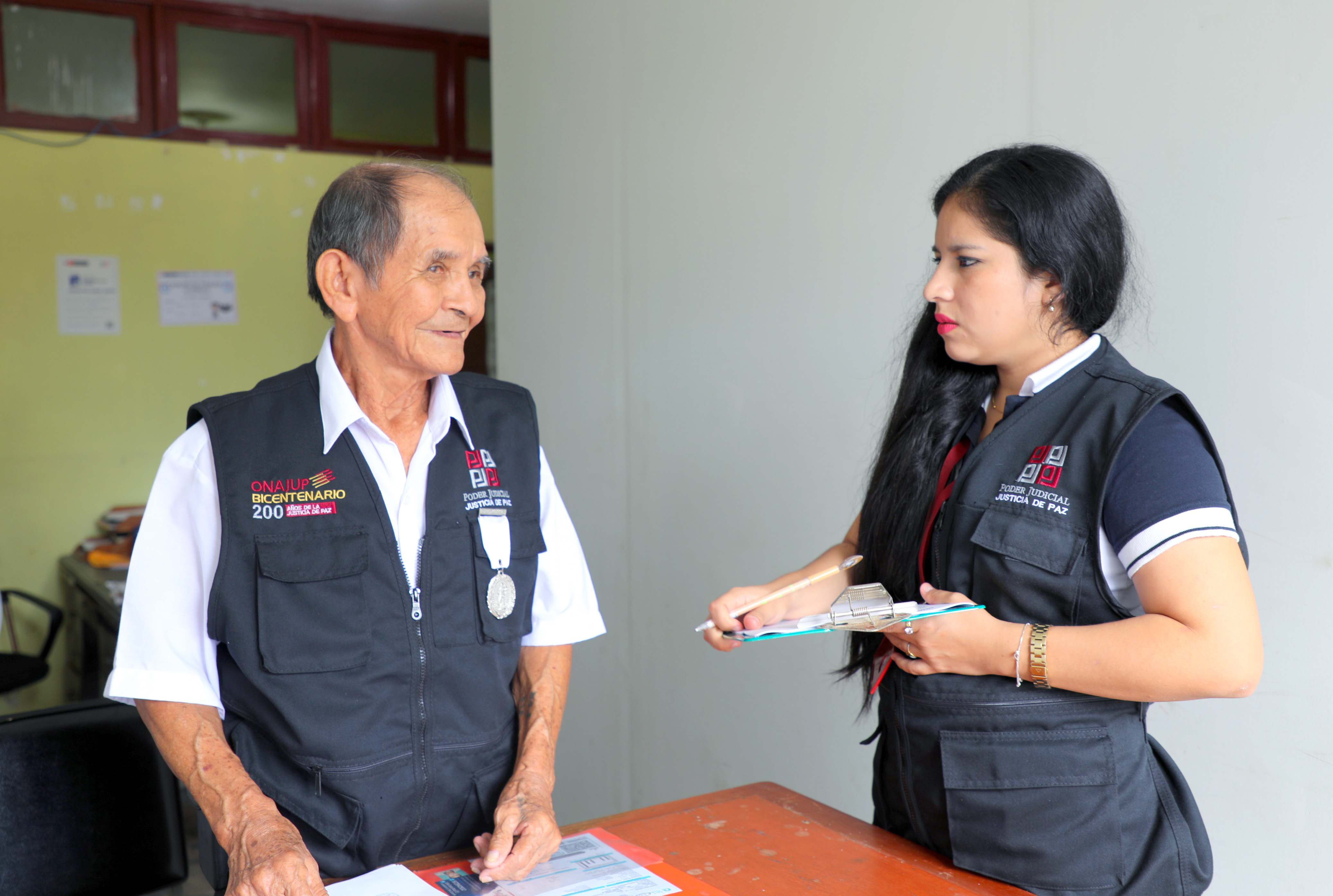 Oficina Distrital de Apoyo a la Justicia de Paz de Tumbes realiza visita a Juzgados de Paz