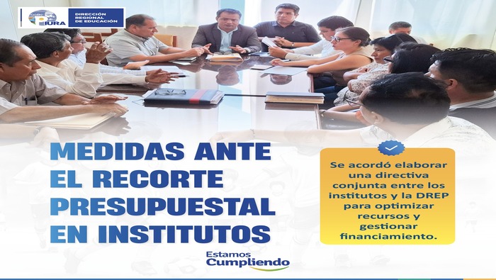 Soluciones al recorte presupuestal en institutos de educación superior tecnológica