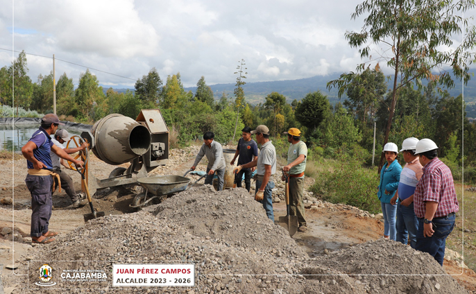 Mejoramiento del Canal B de riego en Callash Alto