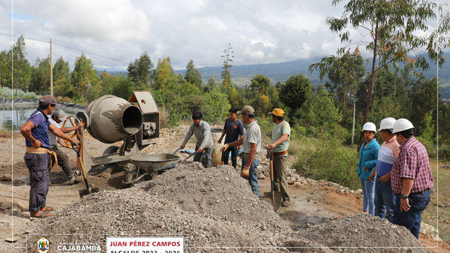 Mejoramiento del Canal B de riego en Callash Alto