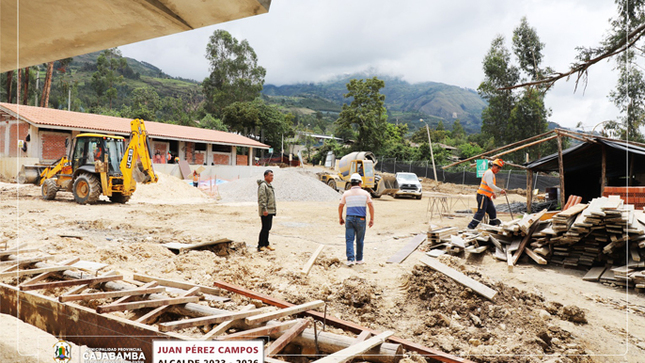 Alcalde supervisa avances del Proyecto Educativo en Campana