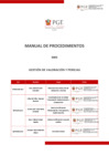Vista preliminar de documento Manual de Procedimientos del Proceso M05