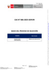 Vista preliminar de documento Bases CAS N_ 006-2025